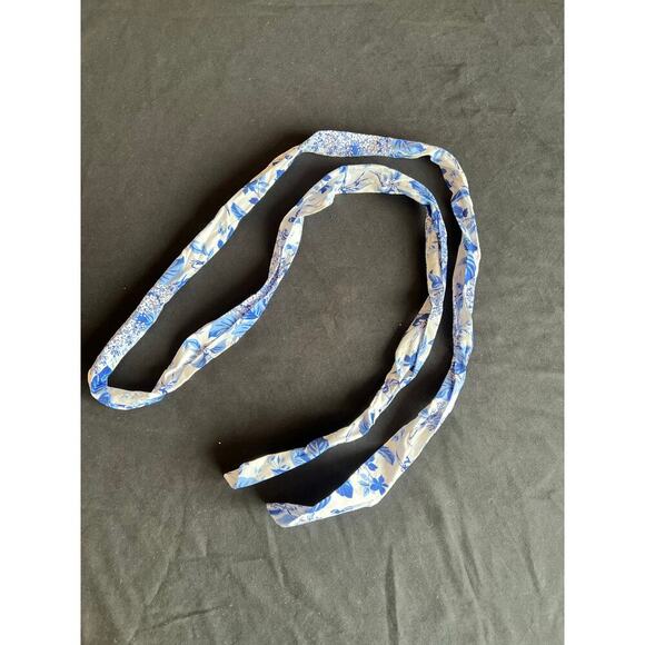 NWT Baltic Born Mikki Mini Dress, Medium, Floral, Blue White, Lightweight Button - Picture 10 of 10